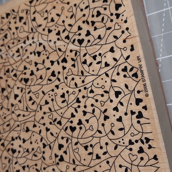 Wild Hearts Background stamp - Picture 4 of 4